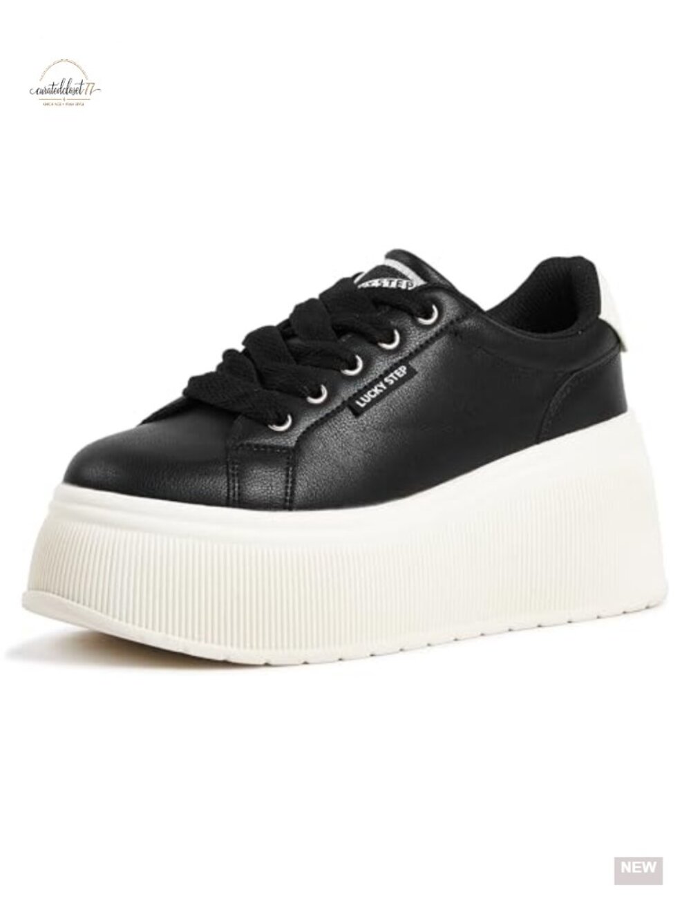 Women's Platform Wedge Canvas Sneakers with PU Option